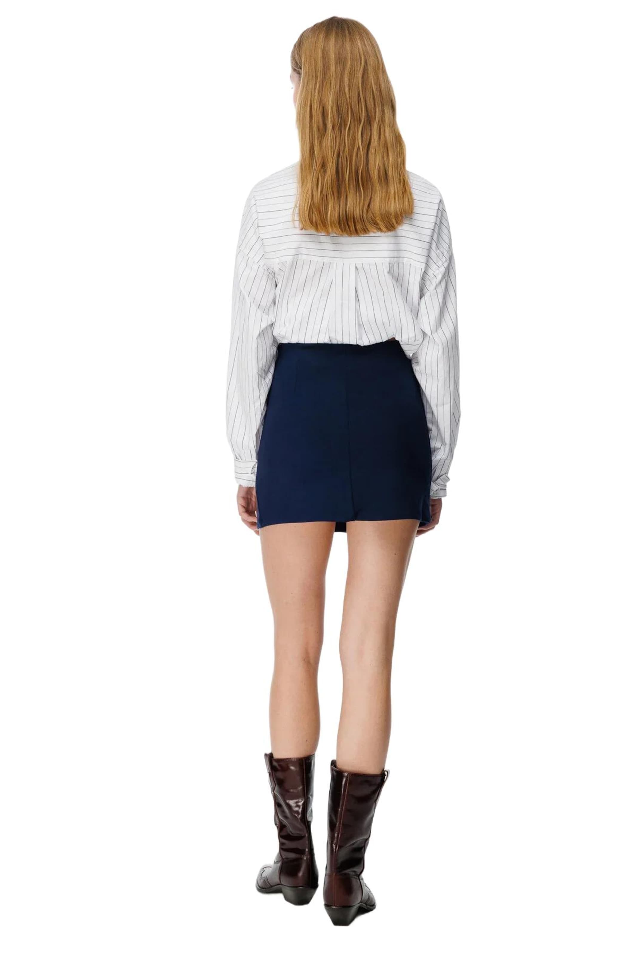 Alexa Dash Skirt in Blue