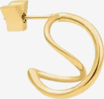 YParis - Pendientes 'Boucle SANNA S / G' en oro: frente
