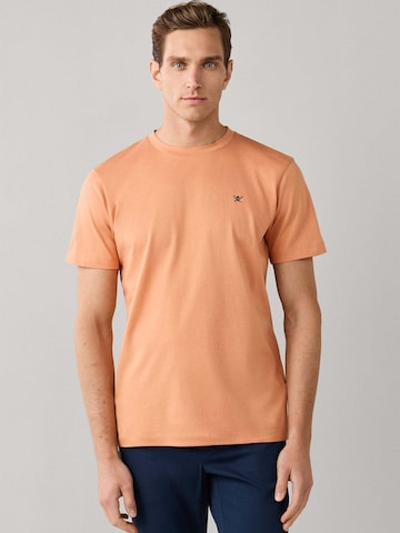 Maglietta di Hackett London in arancione: frontale