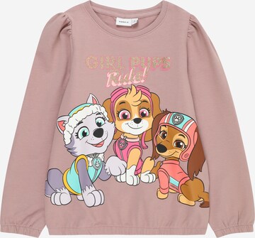 NAME IT Sweatshirt 'Julie' in Pink: front