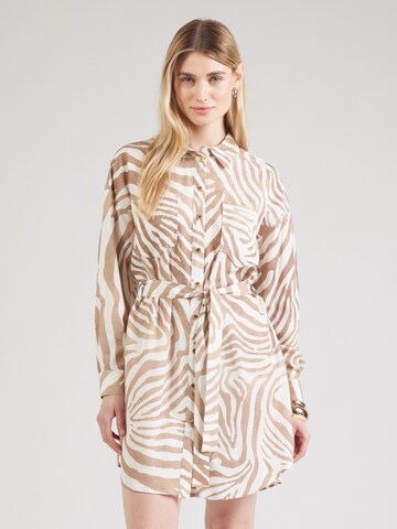 Abito camicia 'ROSIE' di GUESS by Marciano in marrone: frontale