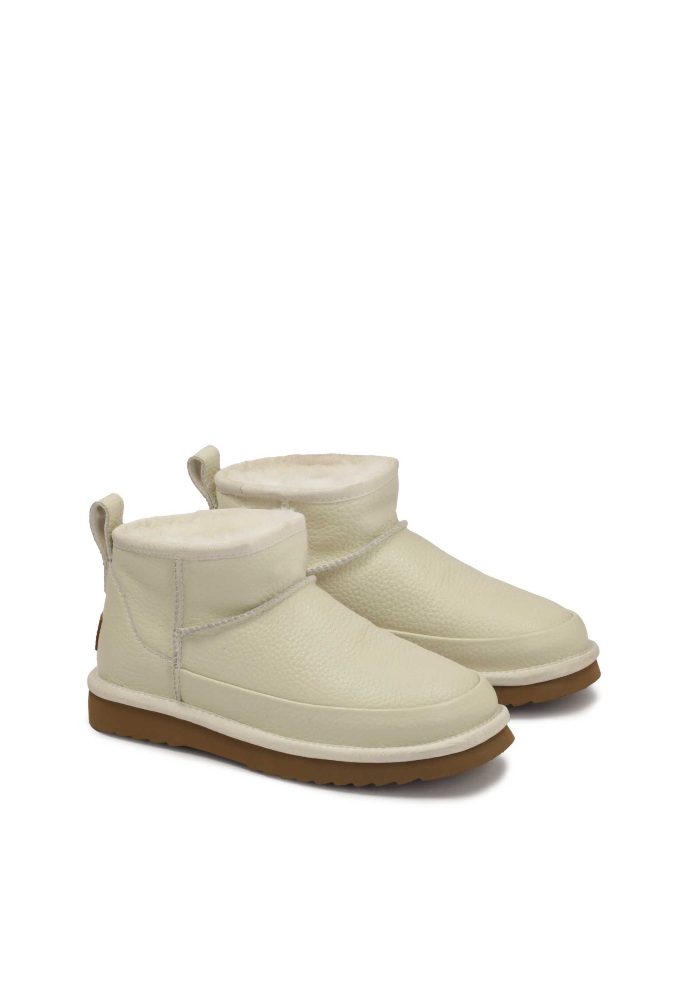 Kazar Boots in Beige: front