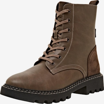 Bottines ESPRIT en marron : devant