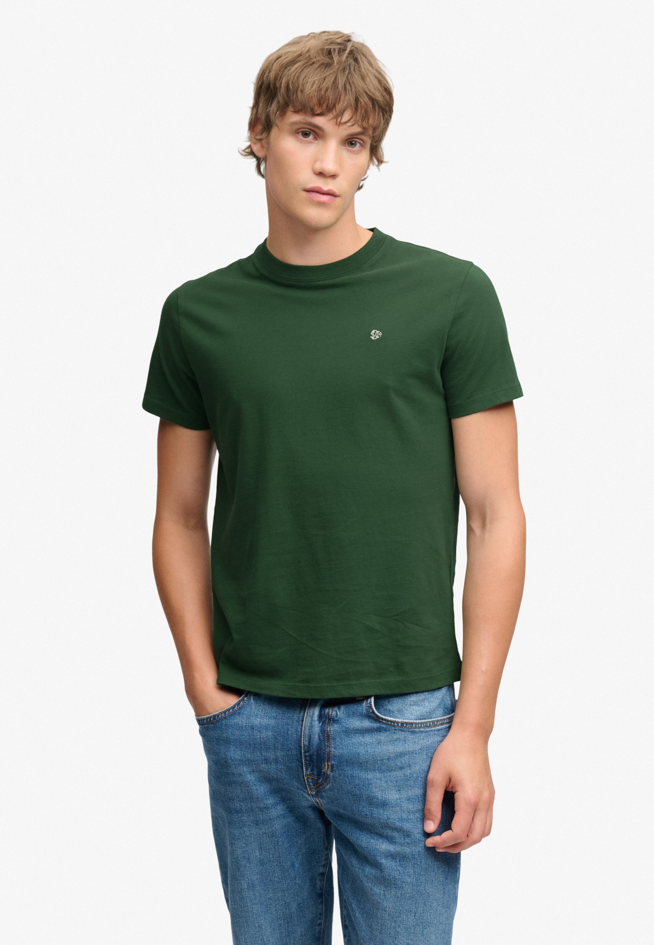 Superdry & Co Shirt in Green: front