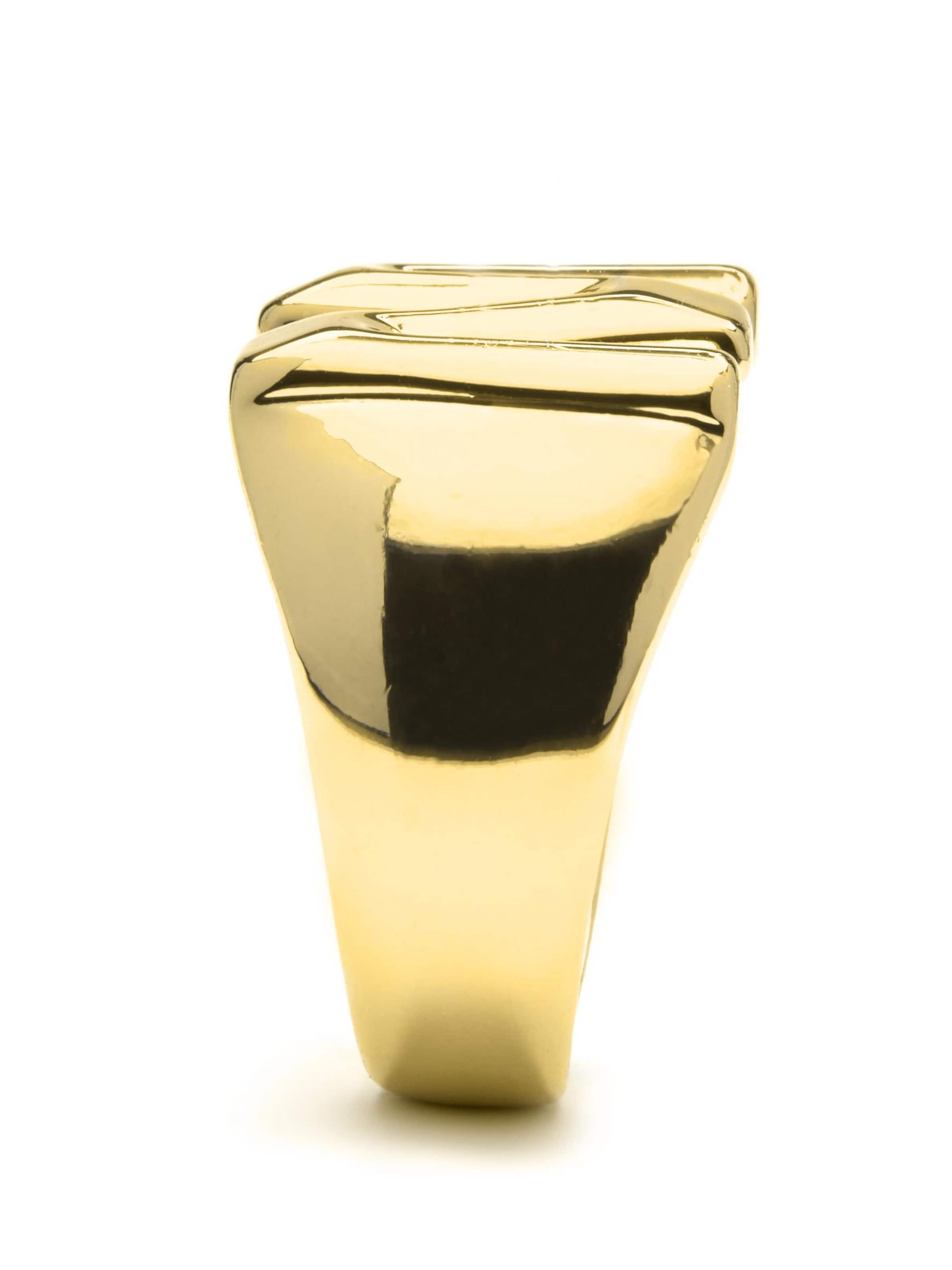 Luxenter - Anillo 'Alphabet M' en oro