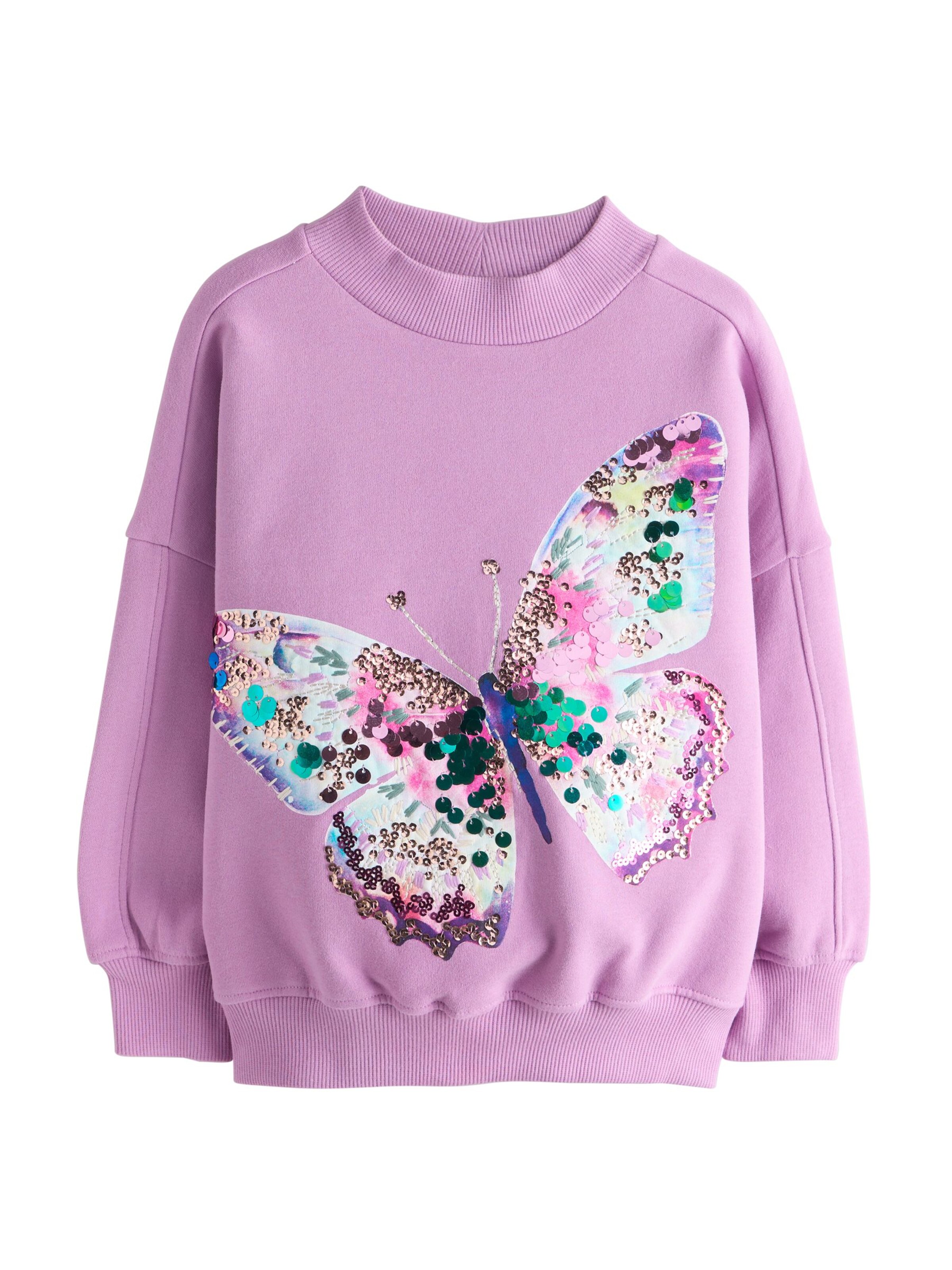 Next Sweatshirt in Lila: Vorderseite