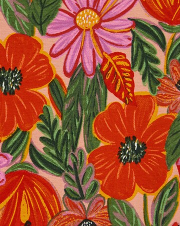 WE Fashion Разкроени Панталон в оранжево