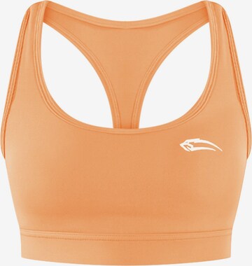 Smilodox Sports Bra 'Advanced Infinite' in Orange: front