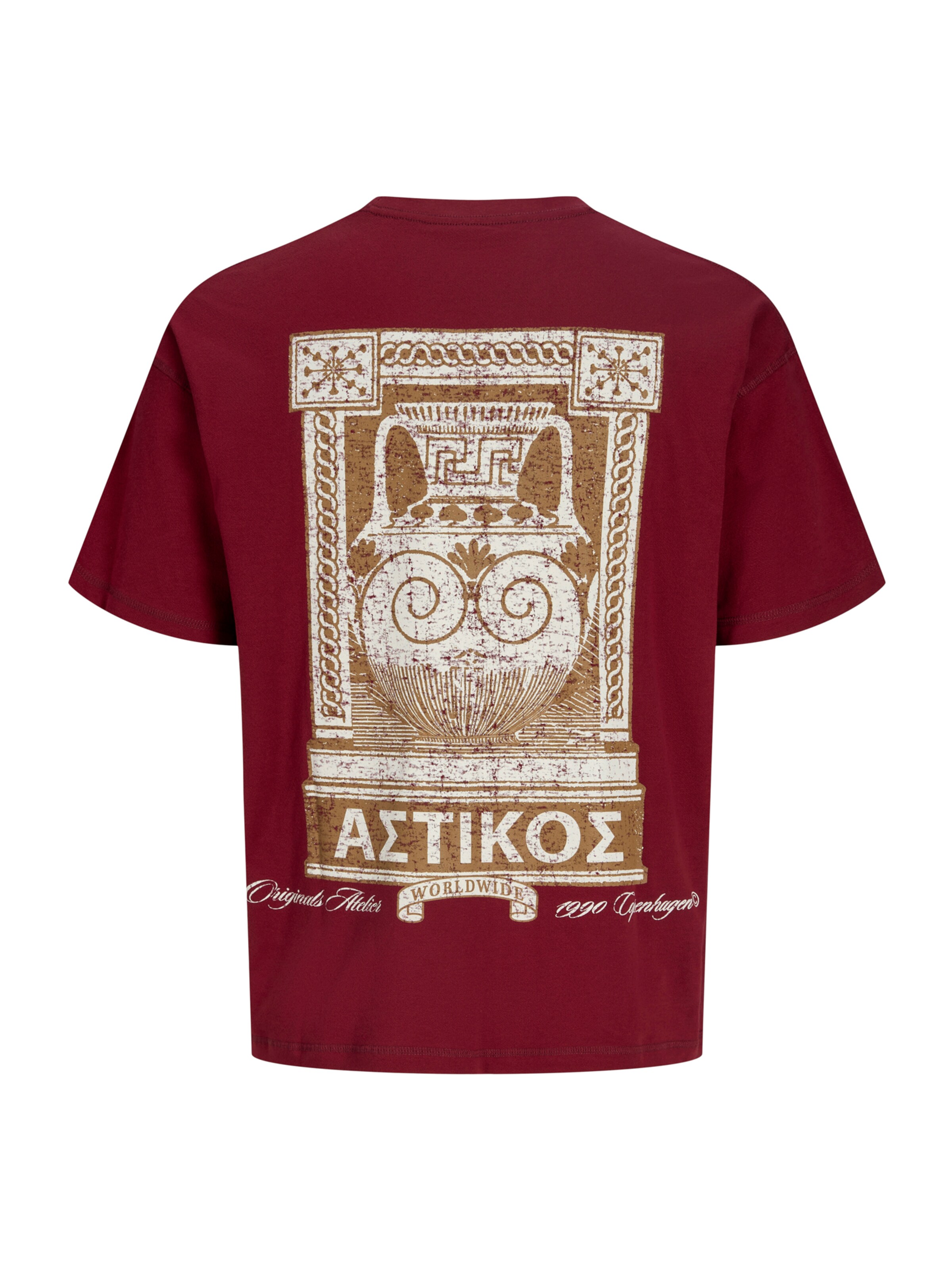 Jack & Jones Junior Shirt 'JORARGOS' in Red