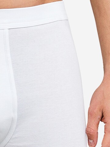 SCHIESSER Boxer shorts 'Essentials Feinripp' in White