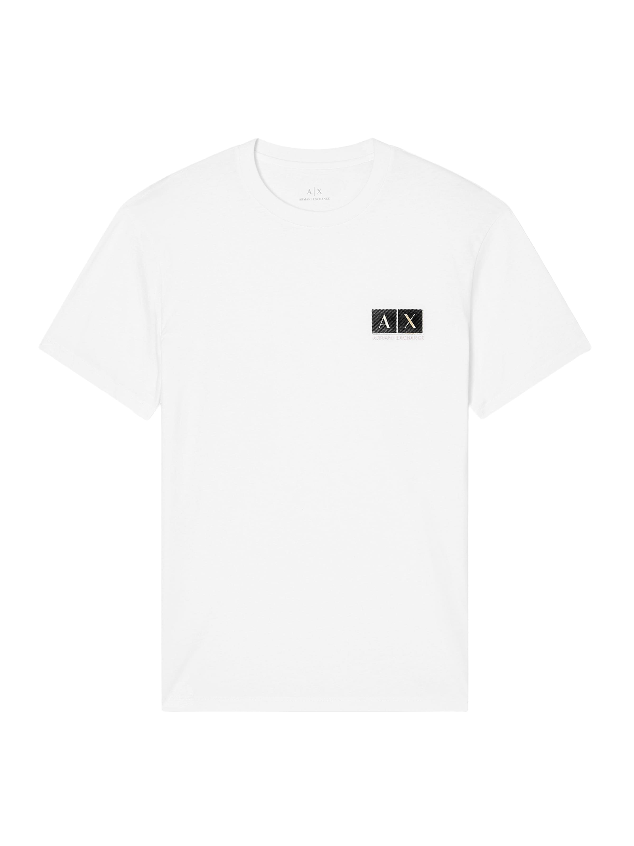 ARMANI EXCHANGE Shirt in White: front
