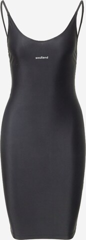 Soulland Dress 'Neva' in Black: front