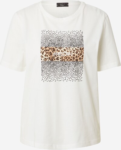 Marc Cain T-Shirt in braun / schwarz / offwhite, Produktansicht