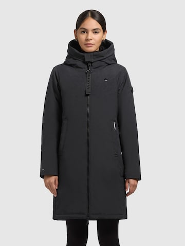 khujo Between-seasons coat 'YAAK4' in Grey: front