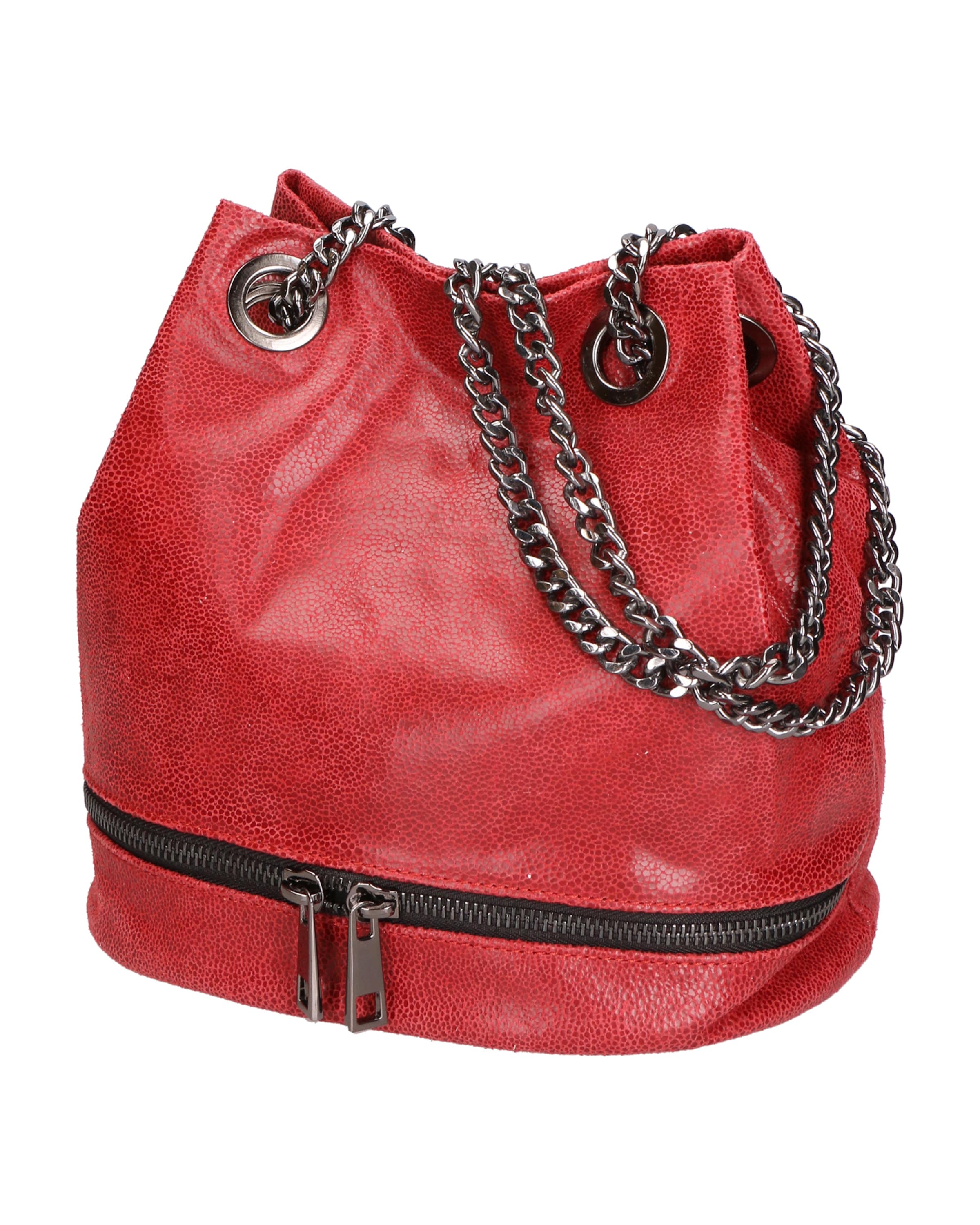 Borsa a sacco di Gave Lux in rosso: frontale