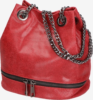 Borsa a sacco di Gave Lux in rosso: frontale