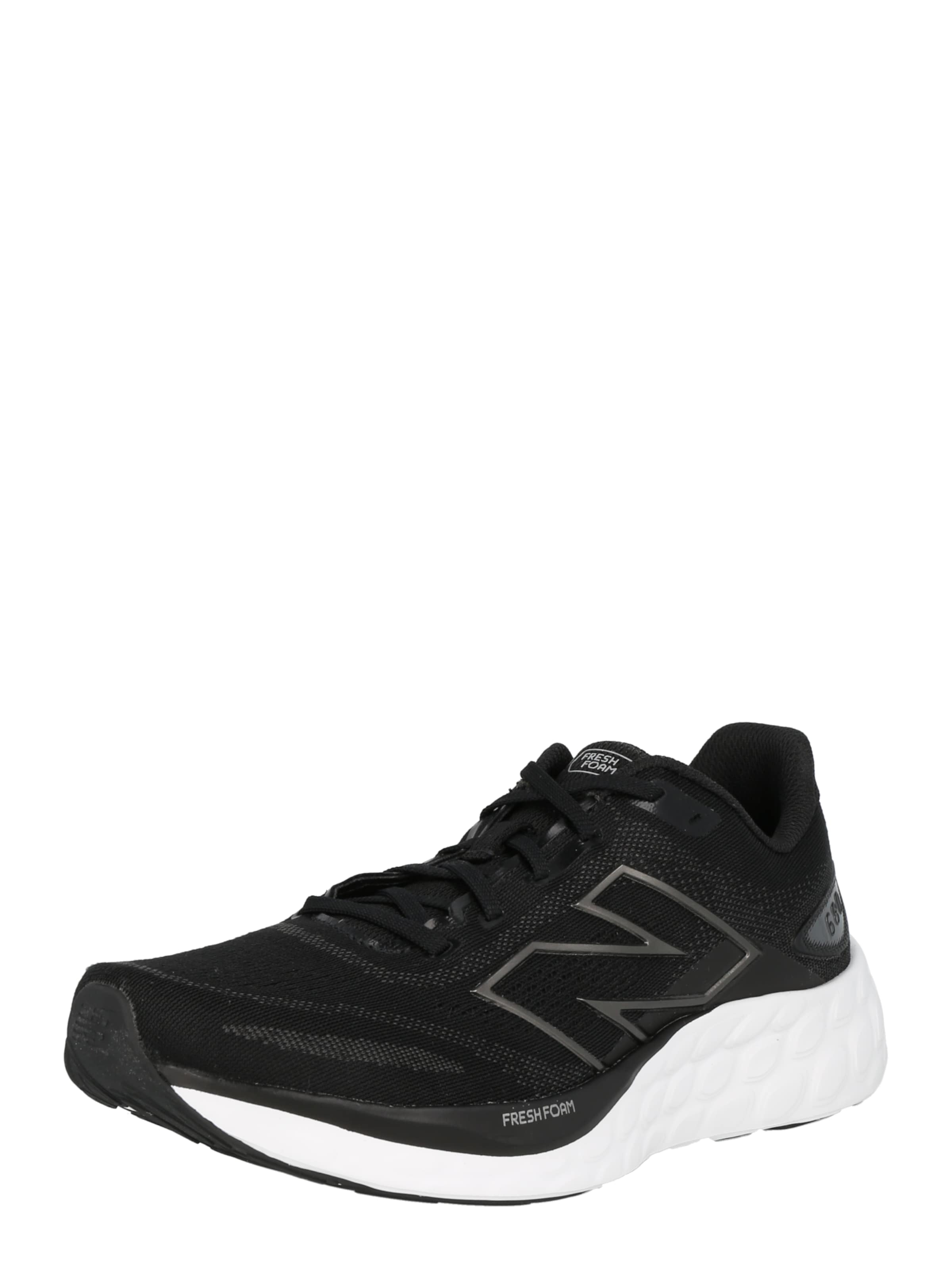 Chaussure de course '680' new balance en noir : devant