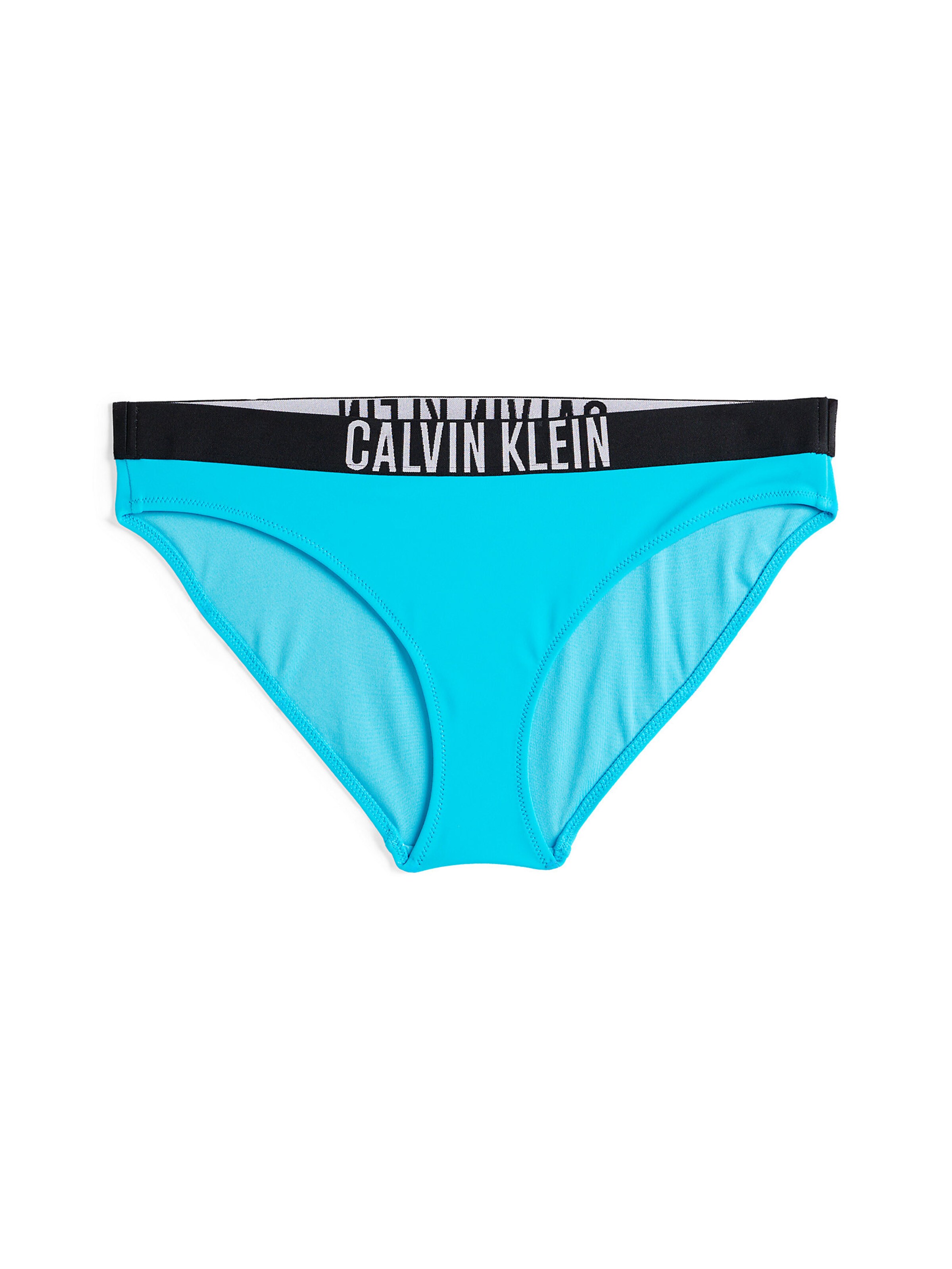 Calvin Klein Swimwear Bikinibroek in Blauw: voorkant