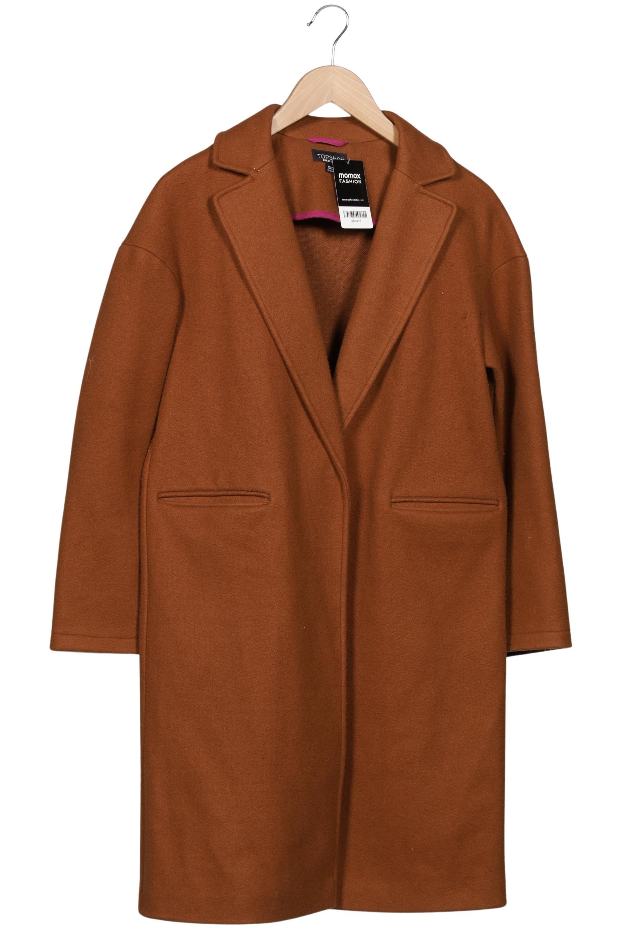 TOPSHOP Jacket & Coat in S in Orange: front