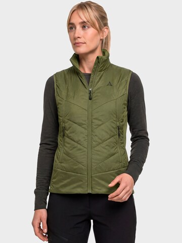 Schöffel Vest 'Cascata ' in Green: front