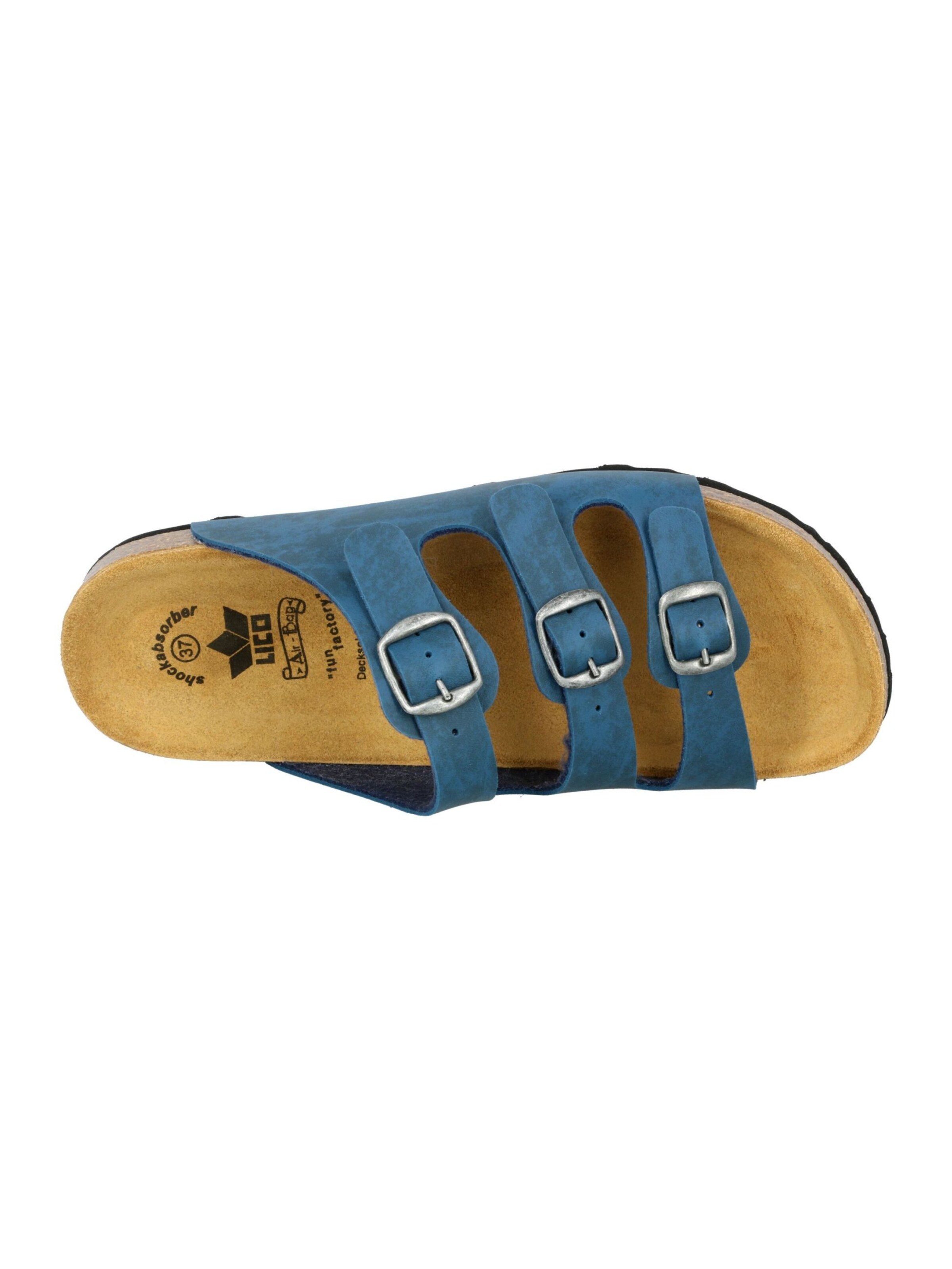 LICO Pantolette 'Bioline' in Blau