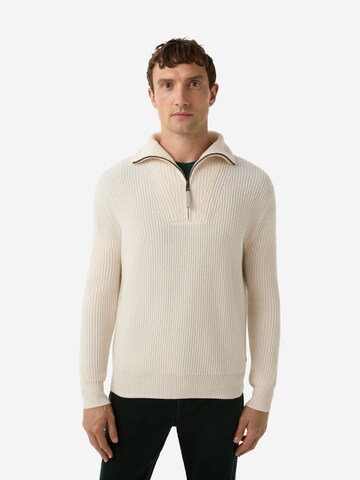 BOGNER Pullover 'Balvin' in Weiß: Vorderseite