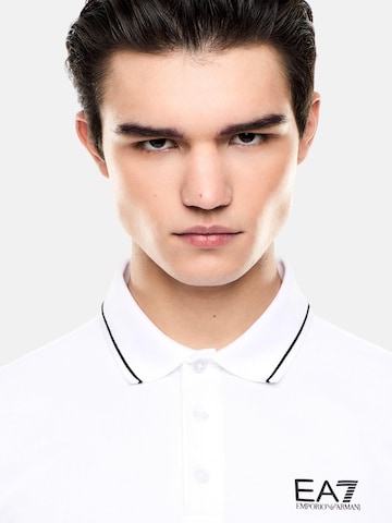 EA7 Emporio Armani Shirt 'EA7 EMPORIO ARMANI JERSEY POLO SHIRT POLO' in White