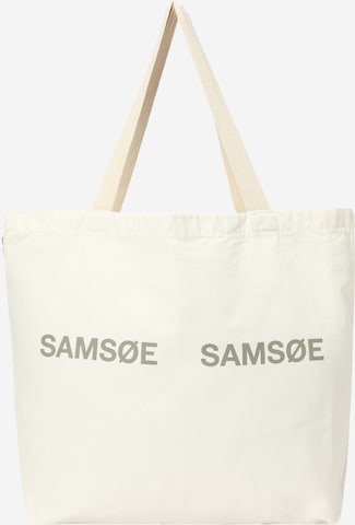 Samsøe Samsøe Torba shopper 'Frinka' w kolorze biały