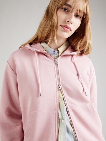 Veste de survêtement GANT en rose