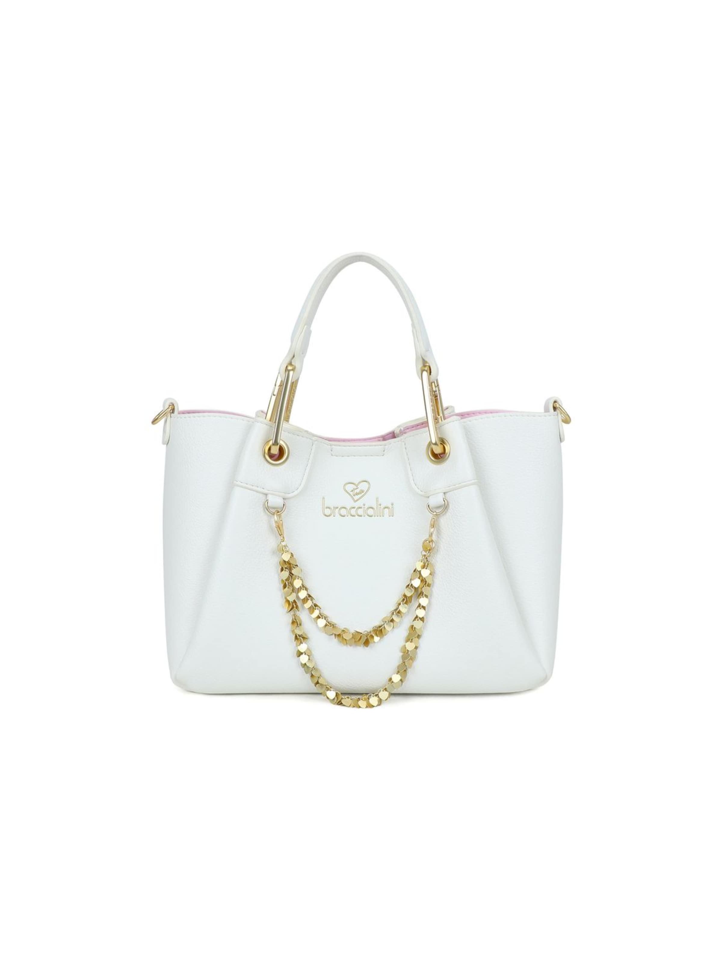 Braccialini Handtasche 'Amy'‌‌ in Weiß: Vorderseite