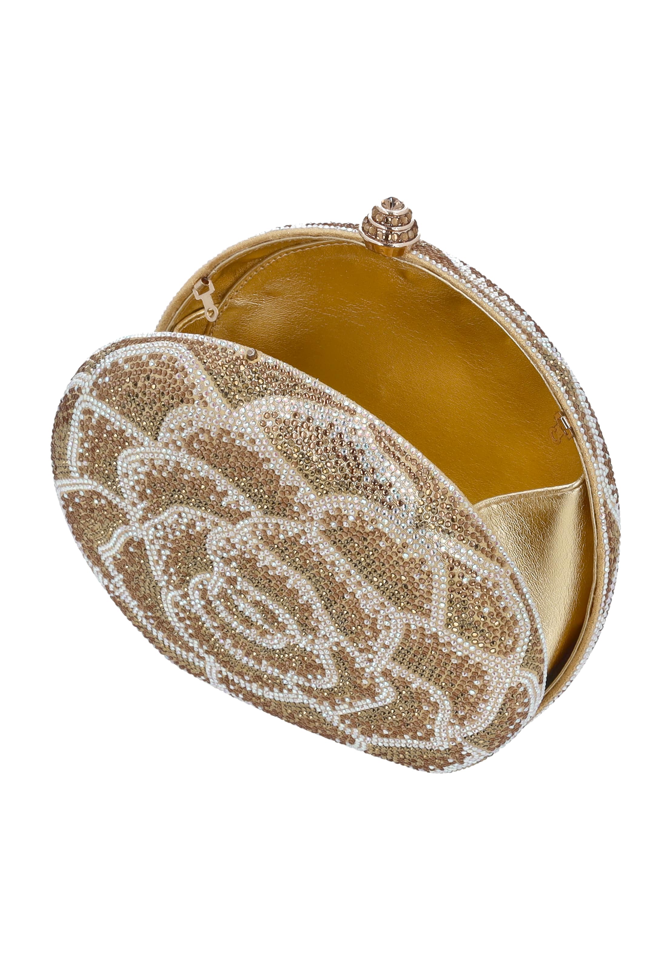 faina - Bolso de noche en oro