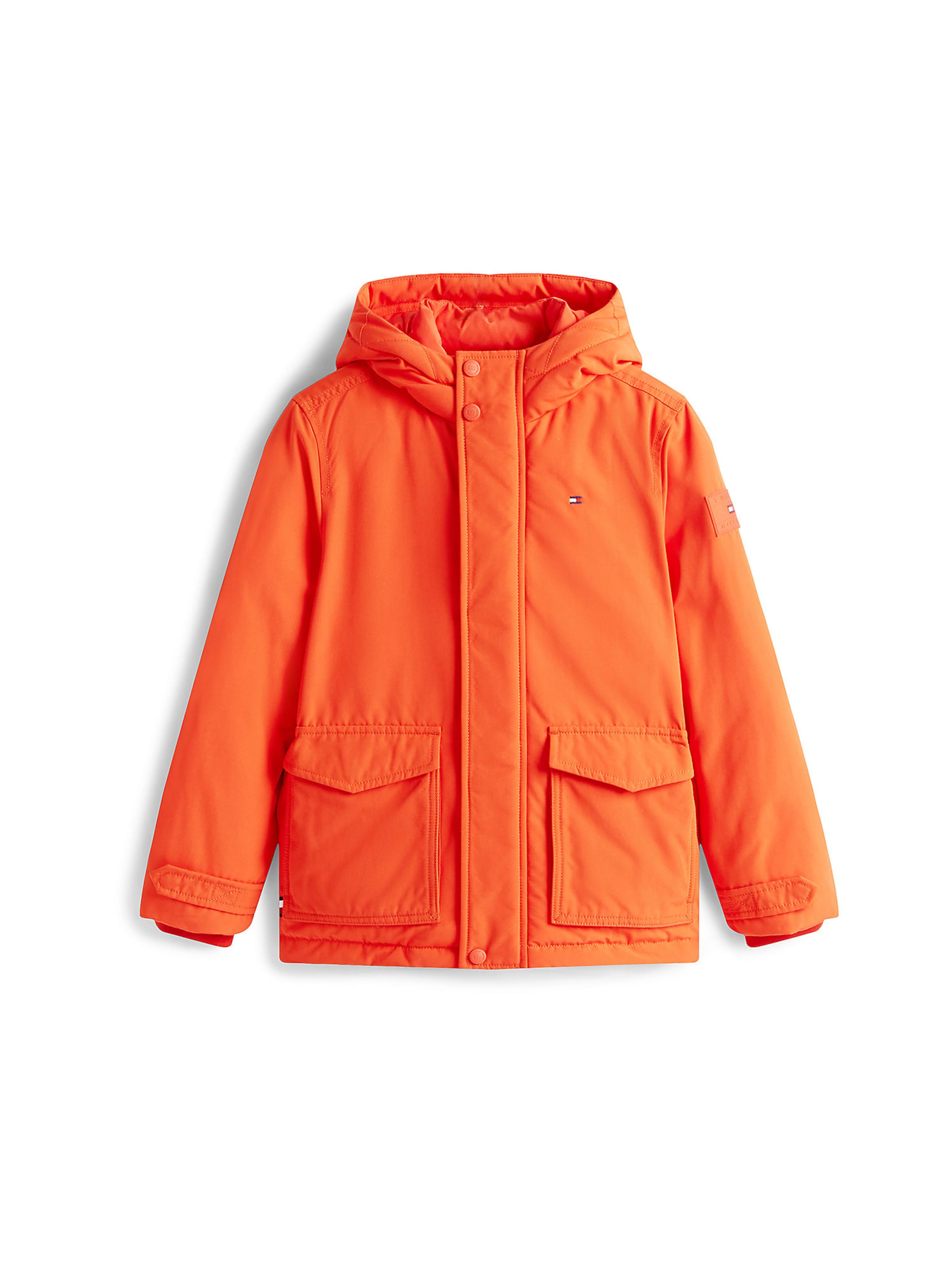 TOMMY HILFIGER Between-season jacket 'Essential' in Orange: front