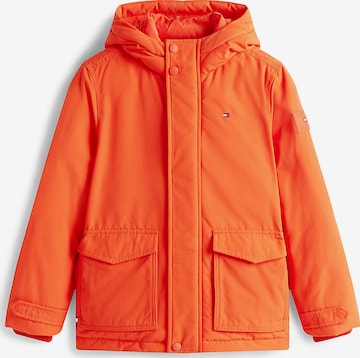 TOMMY HILFIGER Between-season jacket 'Essential' in Orange: front