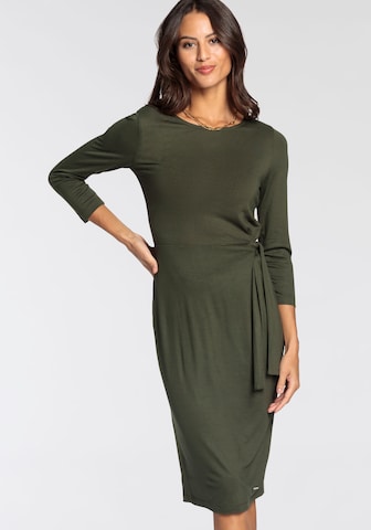 LAURA SCOTT Dress in Green: front