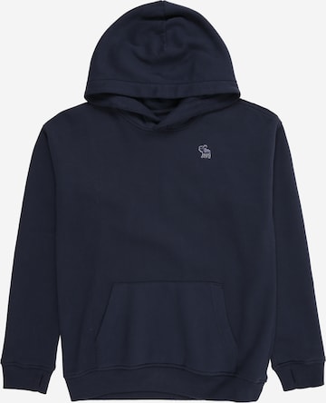 mėlyna Abercrombie & Fitch Megztinis be užsegimo 'ESSENTIALS FLEECE': priekis