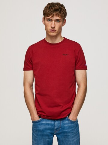 Pepe Jeans T-Shirt in Rot: Vorderseite