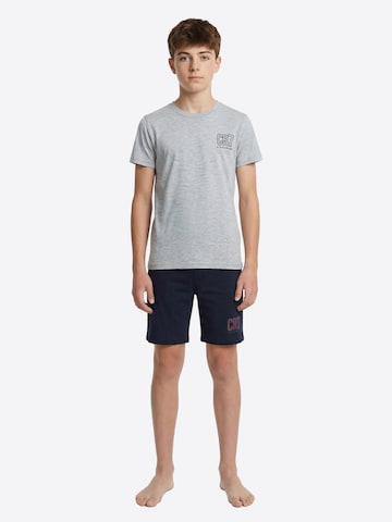 Pyjama ' Boys BASIC Short ' CR7 - Cristiano Ronaldo en gris : devant