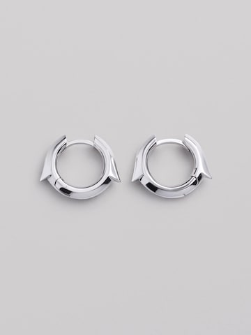 REYTEL Earrings 'THE THORN' in Silver