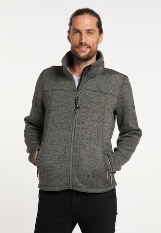 Schmuddelwedda Fleece jacket in Grey: front