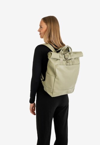 Expatrié Backpack 'Adele' in Green: front