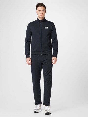 EA7 Emporio Armani Jogginganzug 'Tuta' in Blau: predná strana