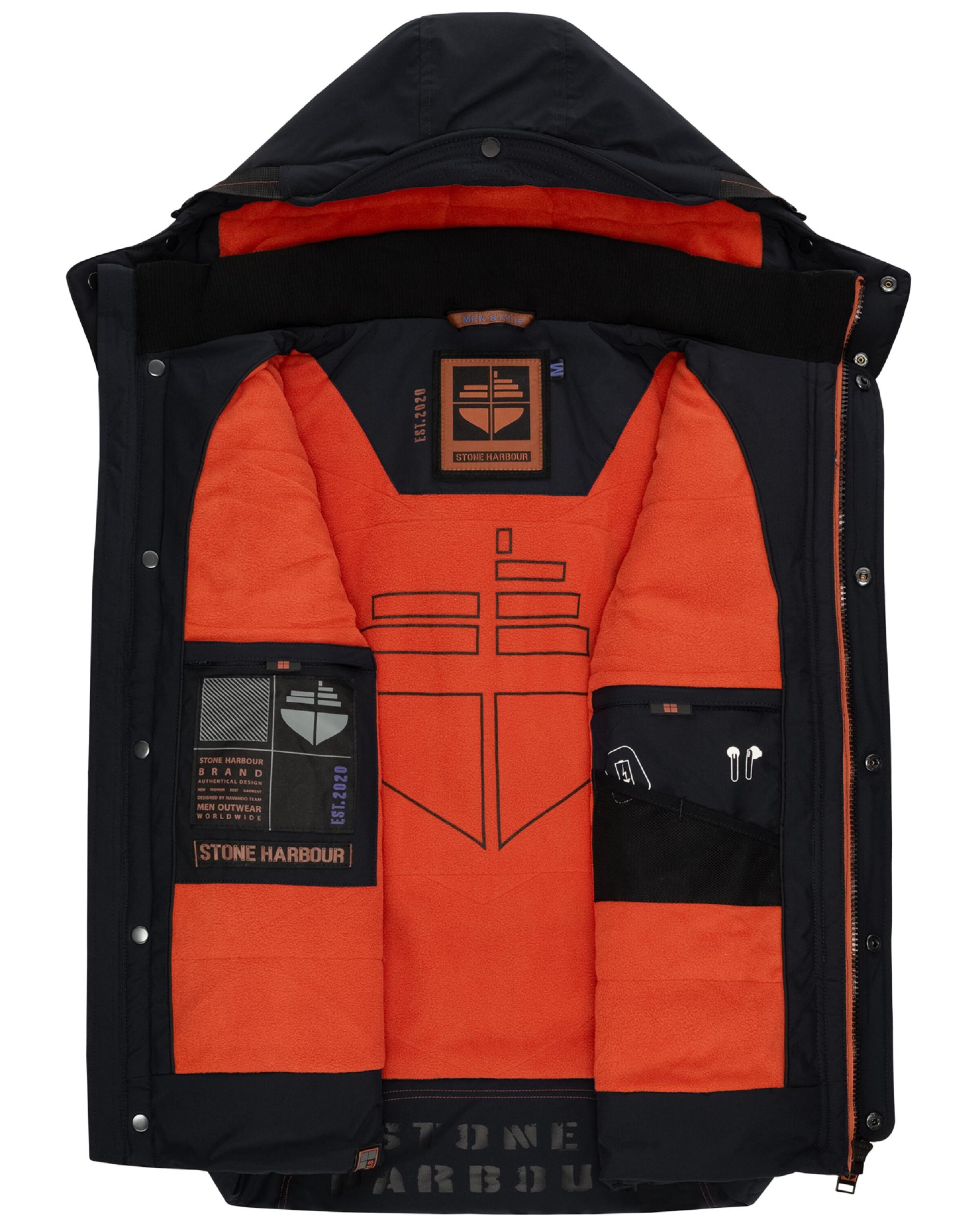 STONE HARBOUR Mellény 'Egoor' - kék