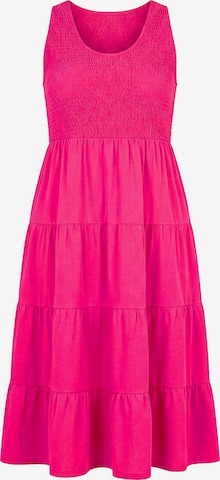 Studio Untold Jurk in Roze: voorkant