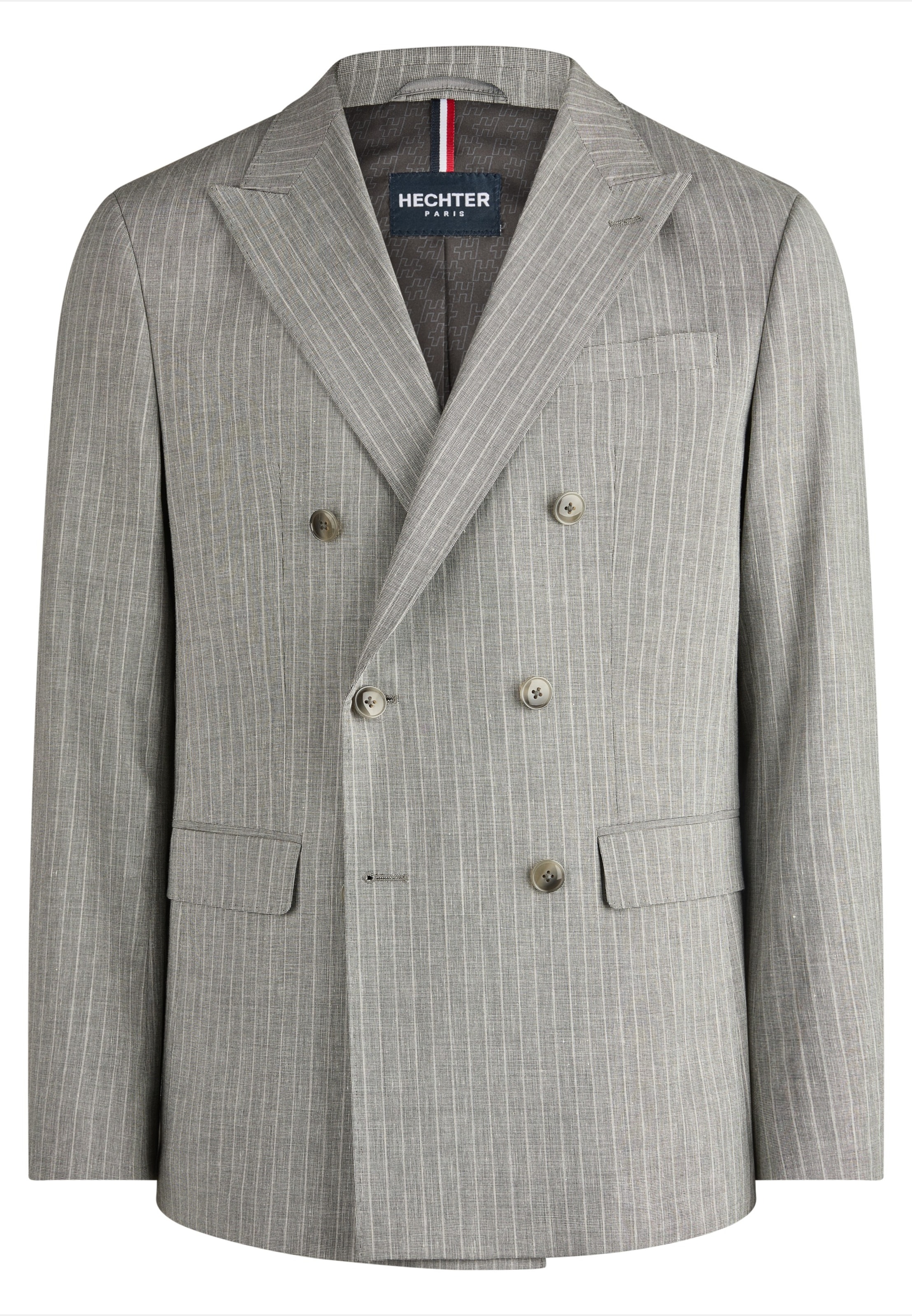 HECHTER PARIS Regular fit Business blazer in Grey: front