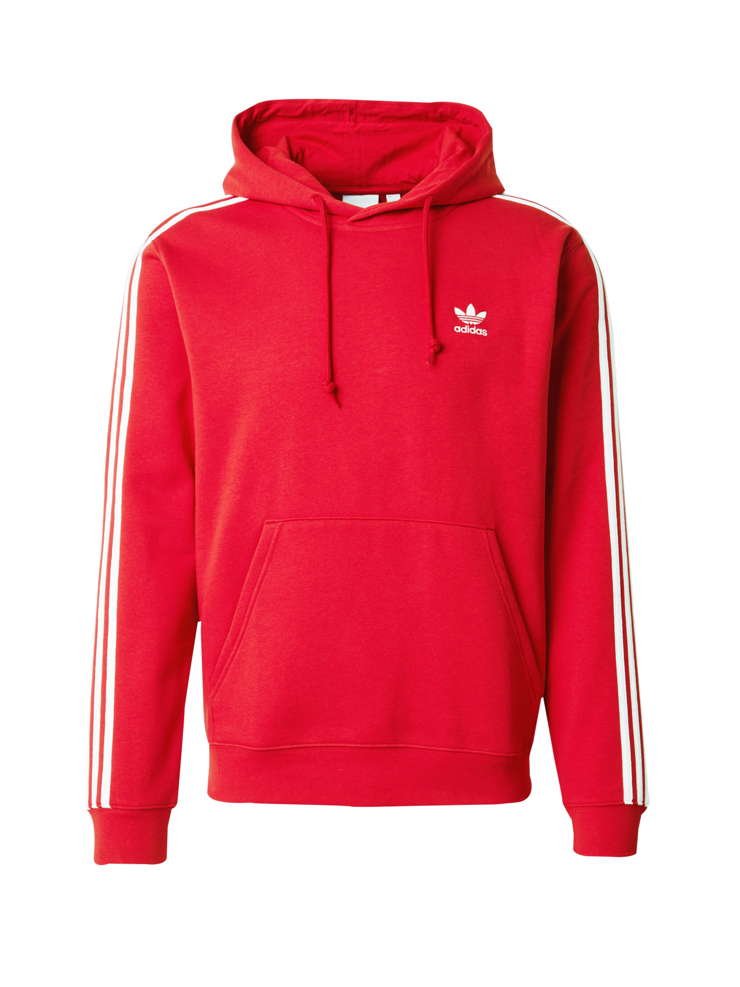 ADIDAS ORIGINALS Sweatshirt 'Adicolor Classics' i röd: framsida