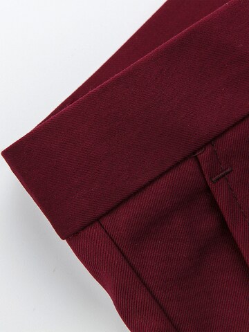 YOUTHUP Slim fit Suit 'Versio' in Red
