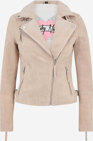 FREAKY NATION Tussenjas in Beige: voorkant