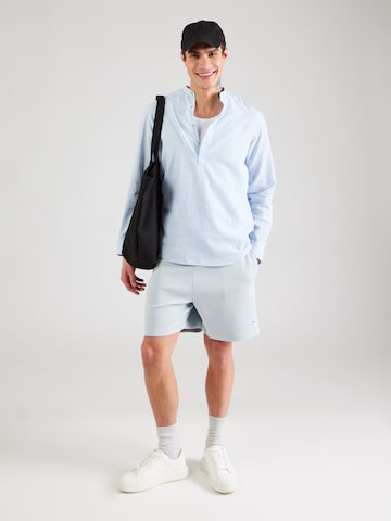 JACK & JONES Классический крой Рубашка 'JJESUMMER' в Синий