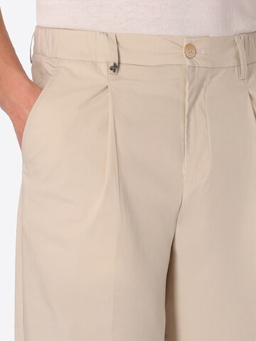 Regular Pantalon à pince 'T. GRANO' Distretto12 en beige