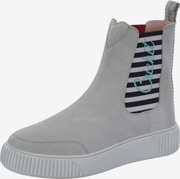 Crickit Chelsea Boots in Grey: front